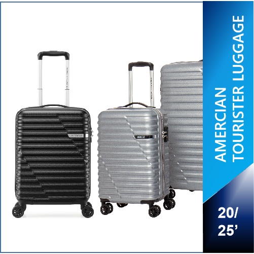 American Tourister Sky Bridge Medium 4 Wheel Hard Case Luggage Trolley 20"/25" Shopee Singapore