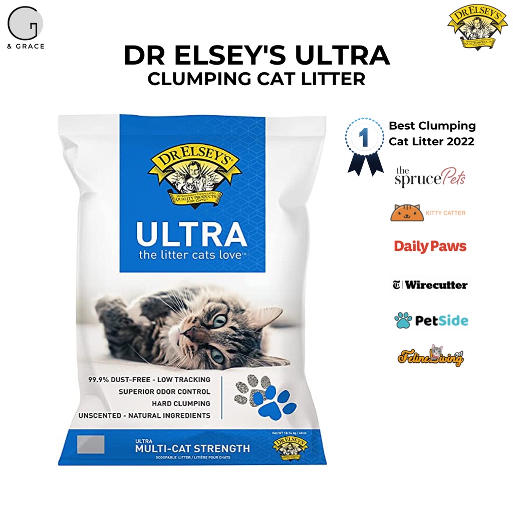 Dr Elsey's Ultra Clumping Cat Litter Shopee Singapore