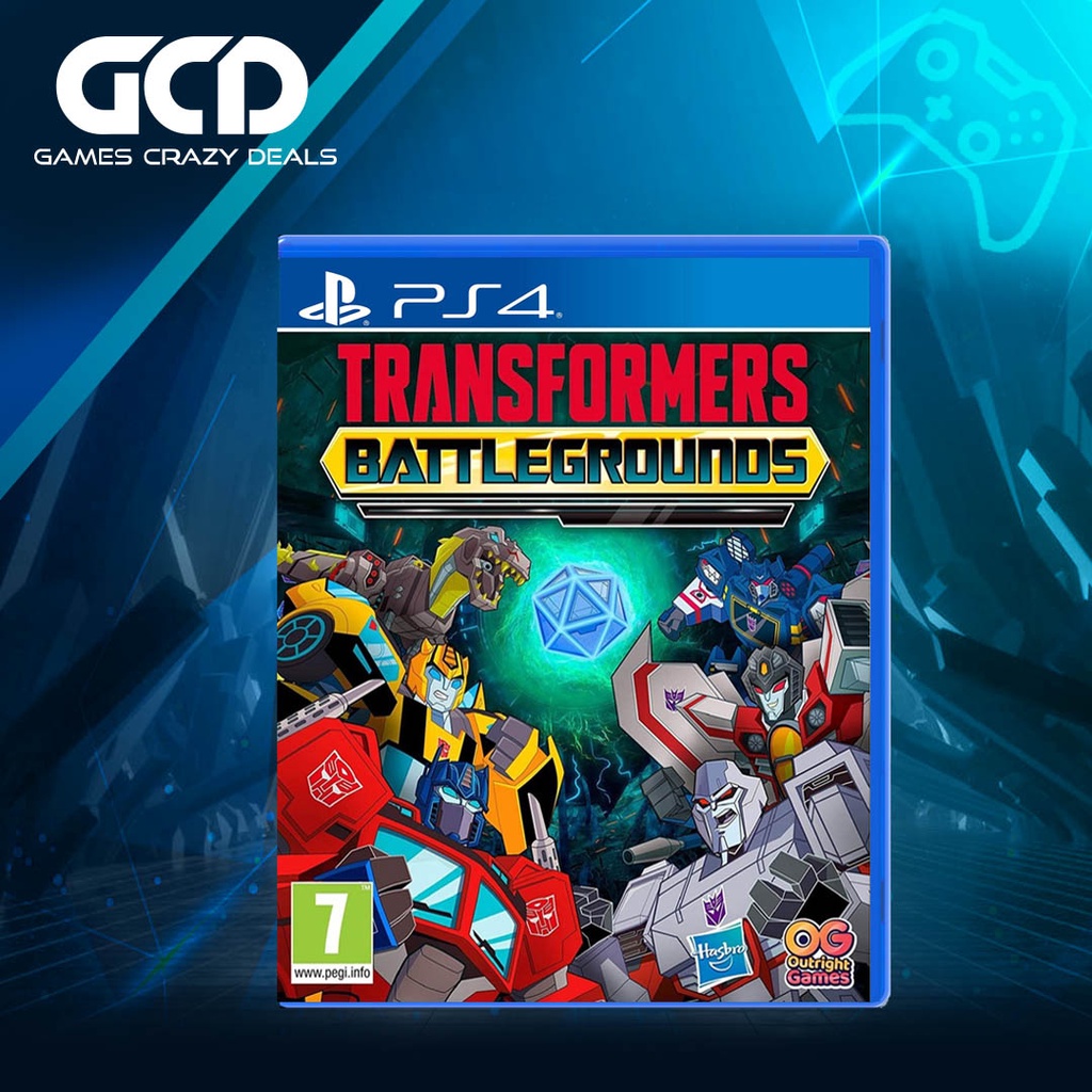 PS4 Transformers Battlegrounds (R2) Shopee Singapore