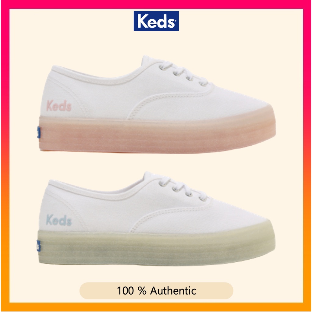 sold out Keds Women's Triple Clear Sneakers (2022 NEW) Shopee Singapore