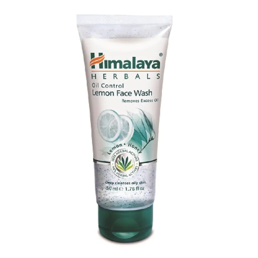 HIMALAYA Oil Control Lemon Facial Wash 50ml Shopee Singapore