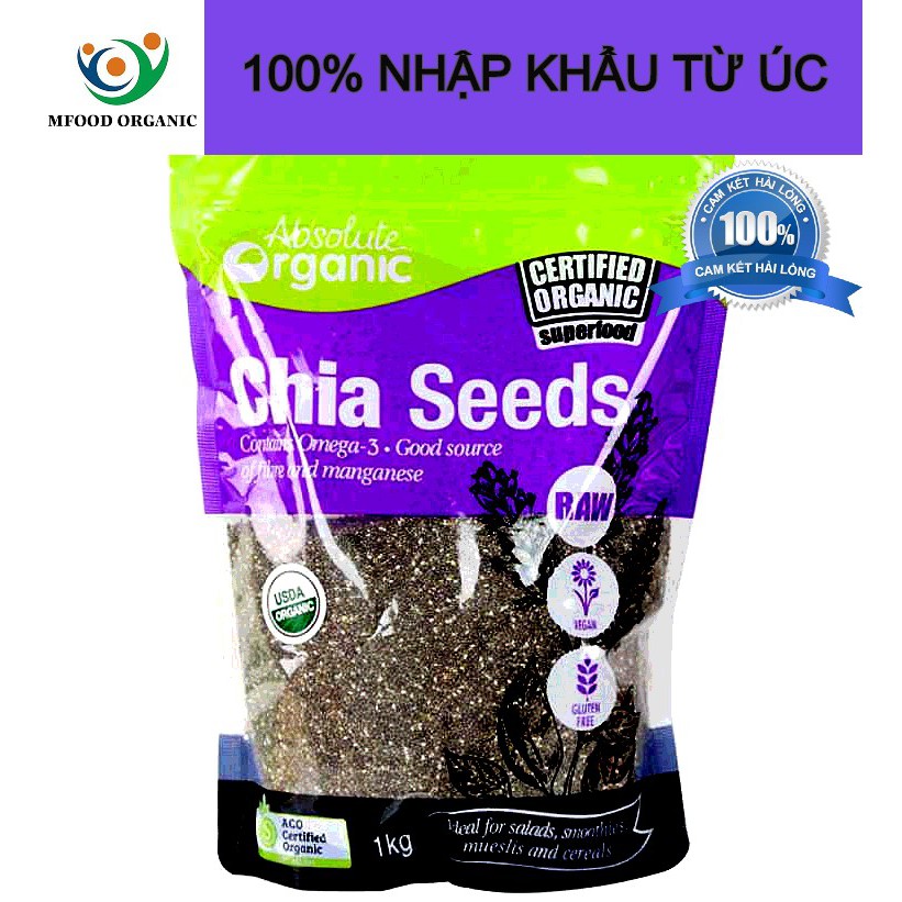 Organic Australian Chia Seeds 1Kg Australian Standard Goods Shopee