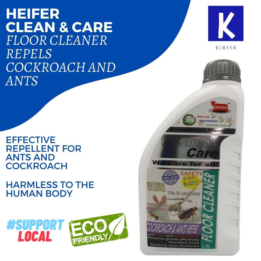 HEIFER HH049 *CLEAN & CARE ** FLOOR CLEANER REPELS ANTS AND