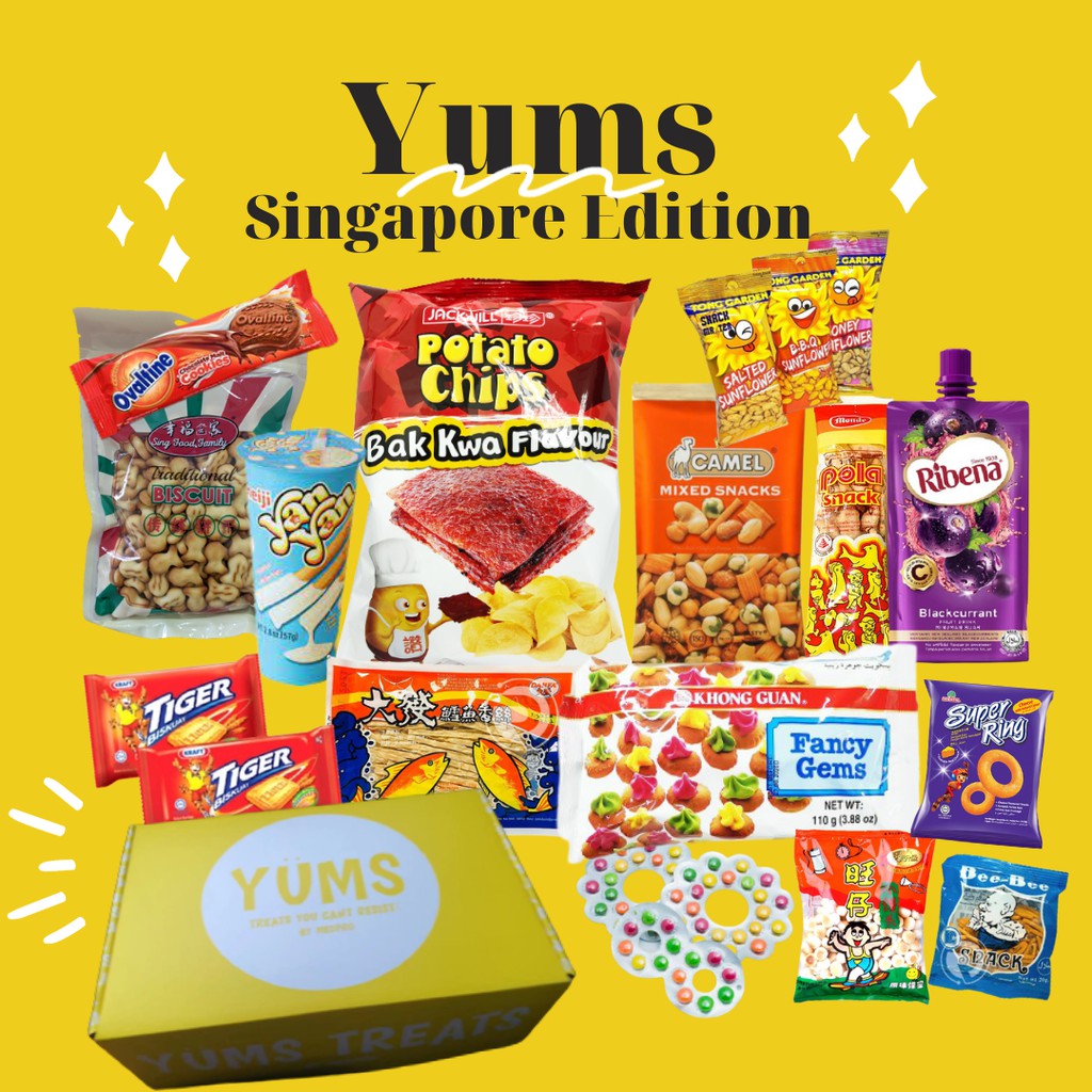 YUMS Snack Pack by Medpro Singapore Old School Snacks Edition (Halal