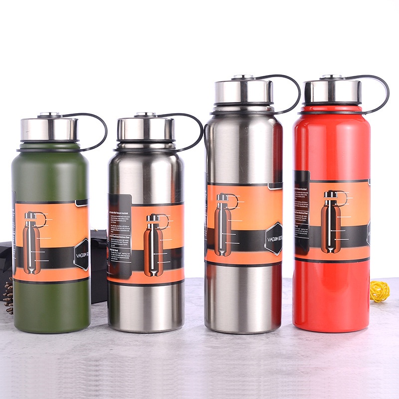 (SG STOCK) 800ml 1500ml Premium Quality Thermal Flask Double Wall Vacuum Insulated Thermos