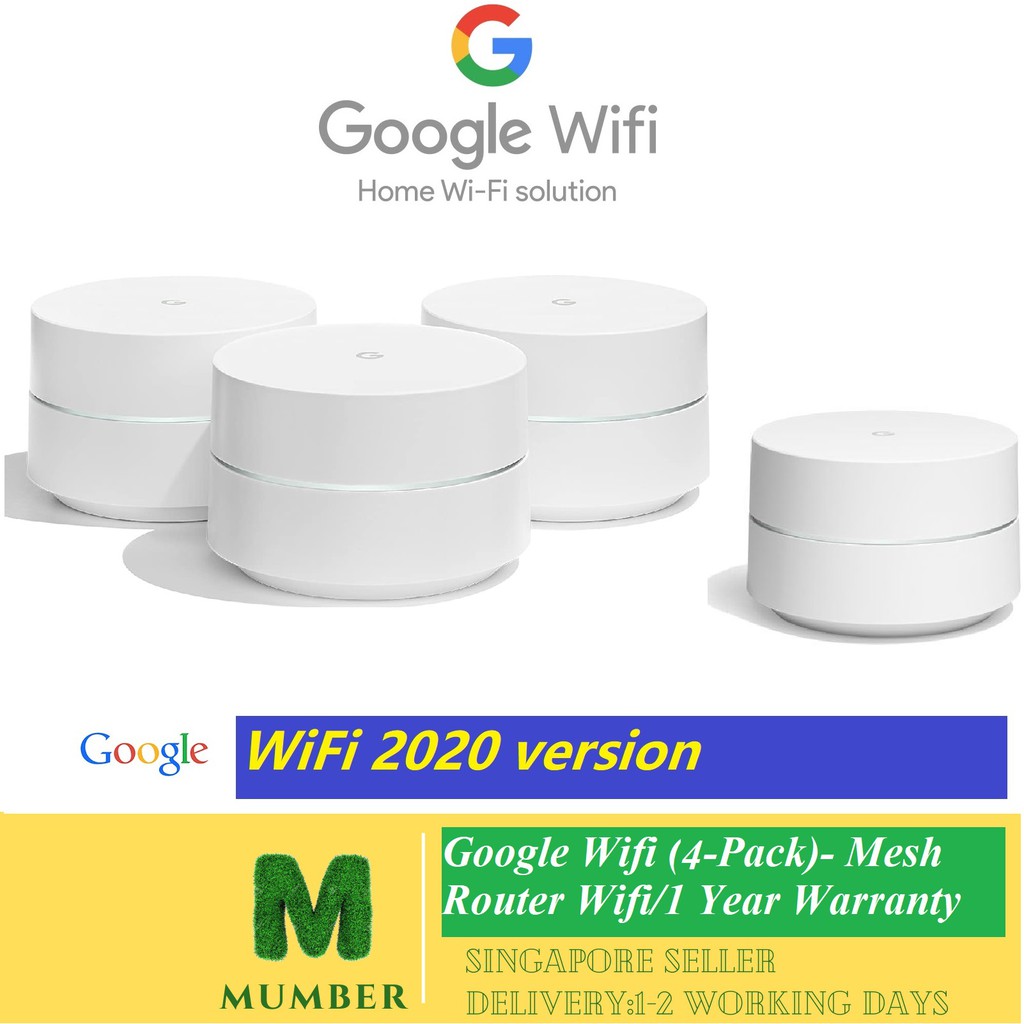 Google Wifi Mesh Router Wifi (2020 model) Shopee Singapore