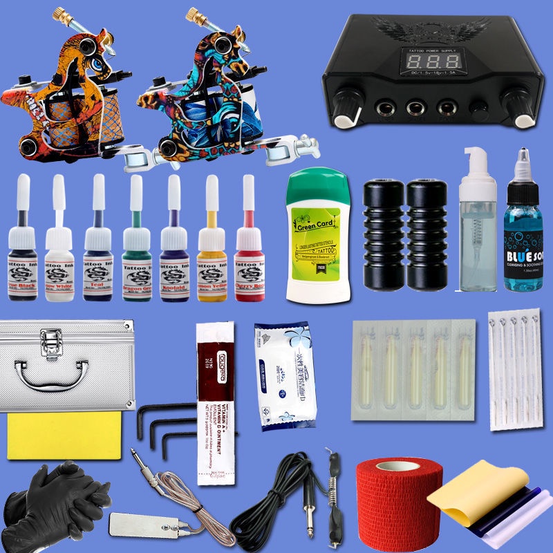 Professional Tattoo Machine Set Beginner SelfStudy Tattoo CuttingLine