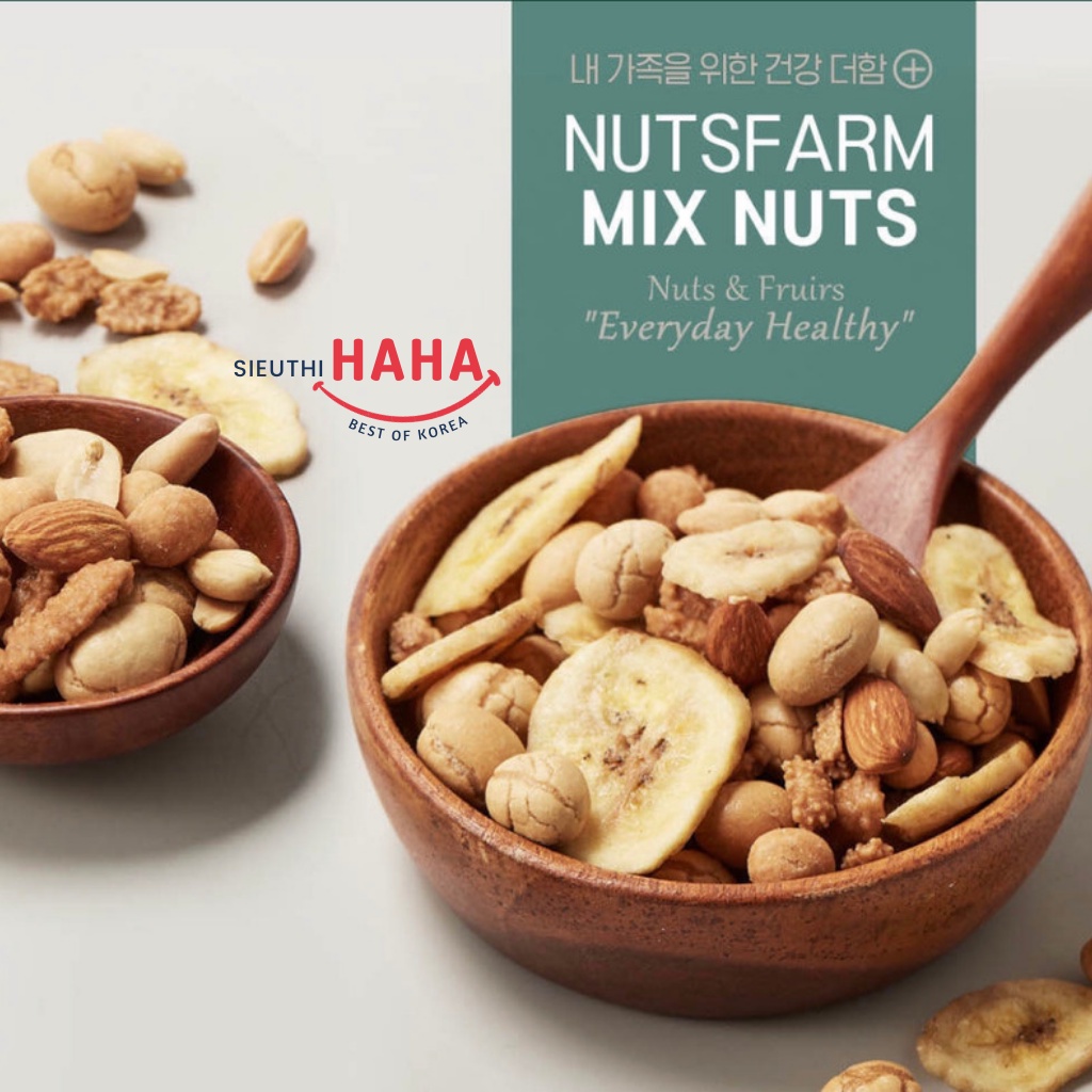 Nuts FARM PREMIUM MIXED NUTS Imported Korea 900g Shopee Singapore