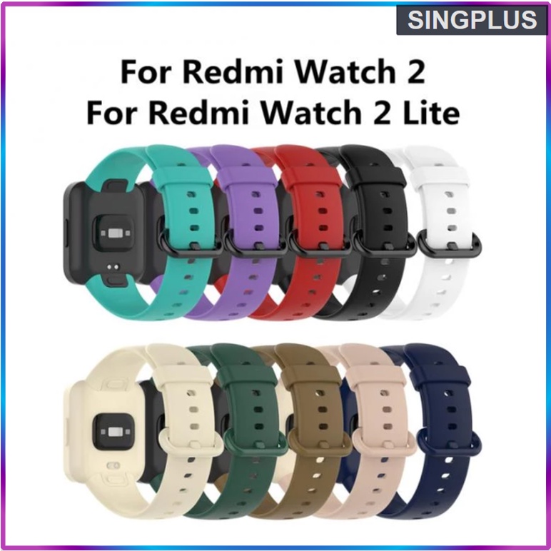 For Xiaomi Redmi Watch 2 Lite Silicone Sports Band Strap Replacement
