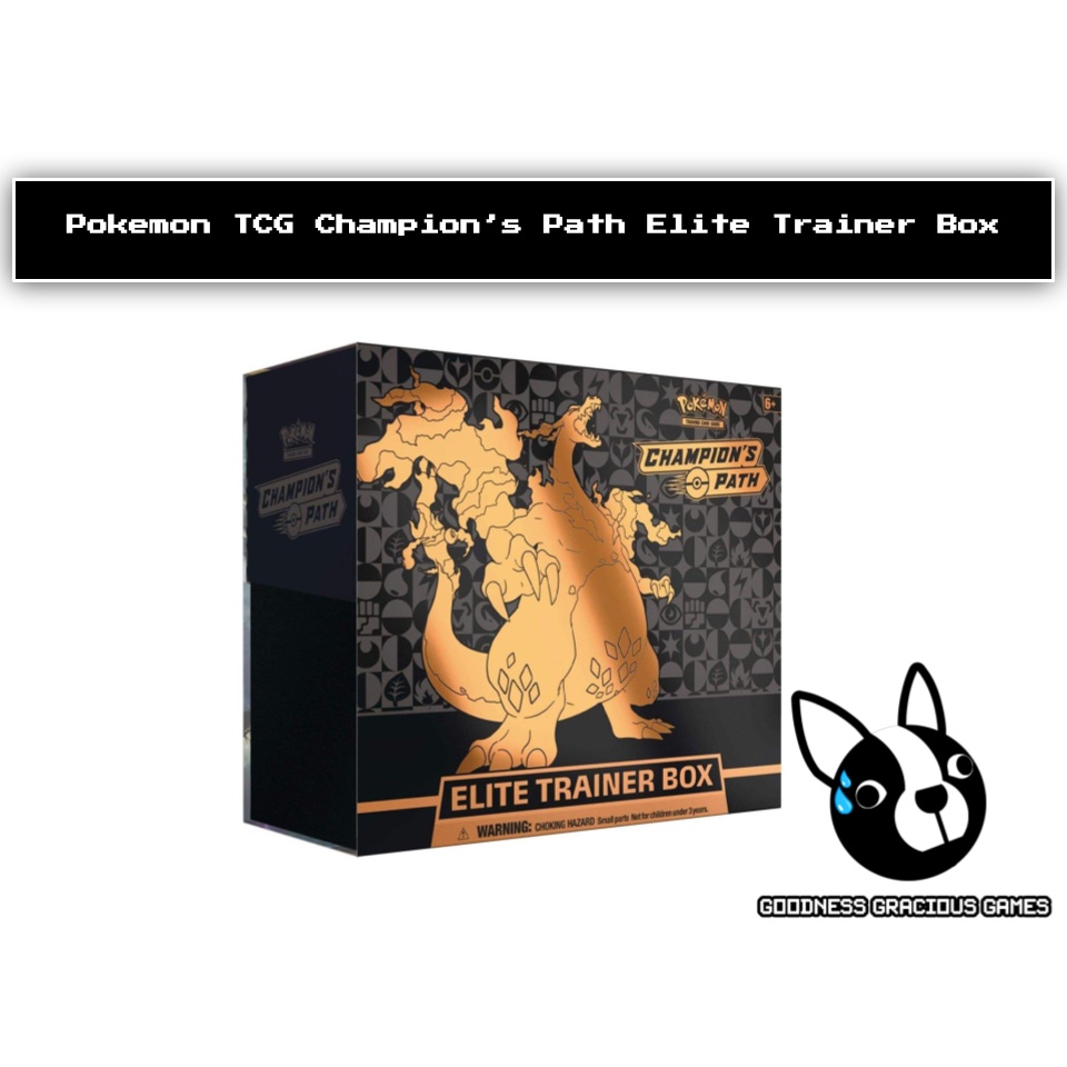 Pokemon TCG Champion's Path Elite Trainer Box Shopee Singapore