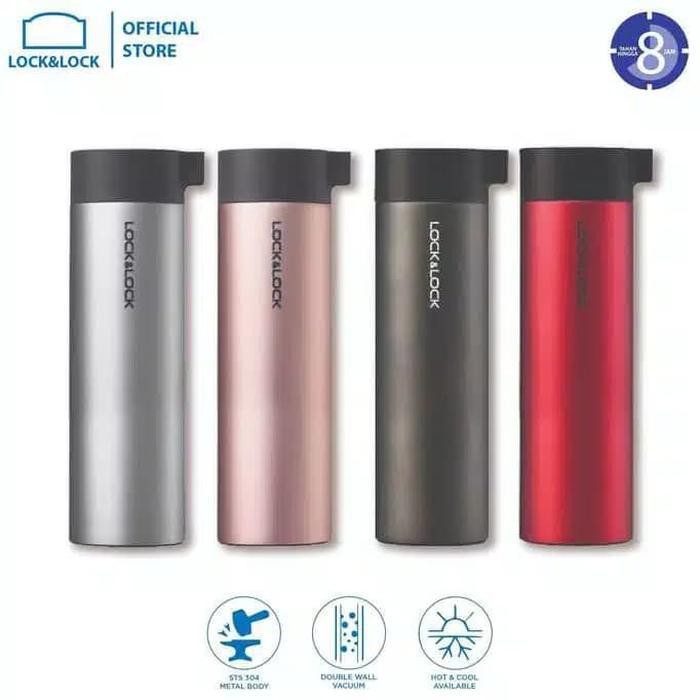 Lock & Lock N Lock Knob Tumbler Hot Cool 400ml Lhc4121 Locknlock