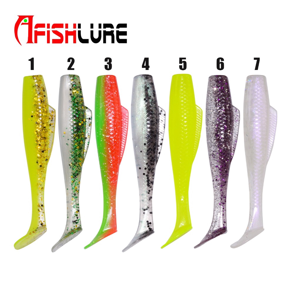 Artificial Bait Type TPR Soft Plastic Lure Factory Ecofriendly 85mm 5g