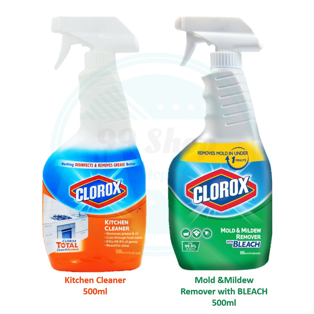 Clorox Disinfectant Kitchen Cleaner Spray OR Clorox Mold & Mildew