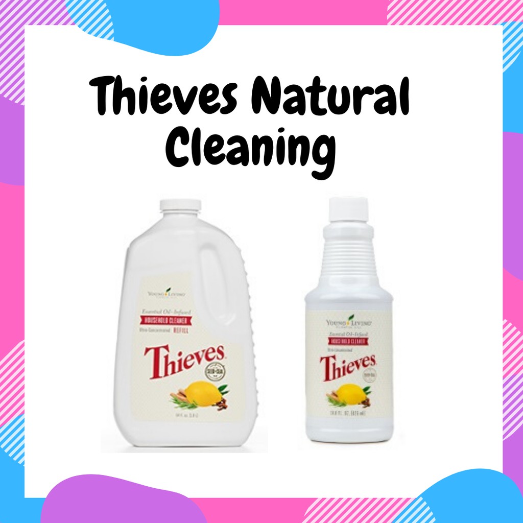 Young Living Thieves Household Cleaner 1.8 litres / 426ml Shopee