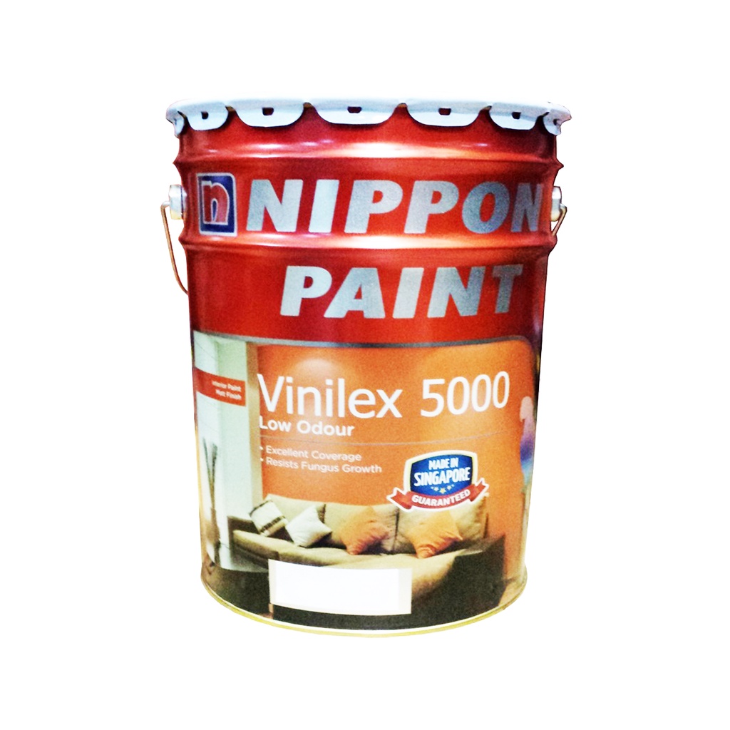 Nippon Paint Vinilex 5000 20L (All Colours Available) Shopee Singapore