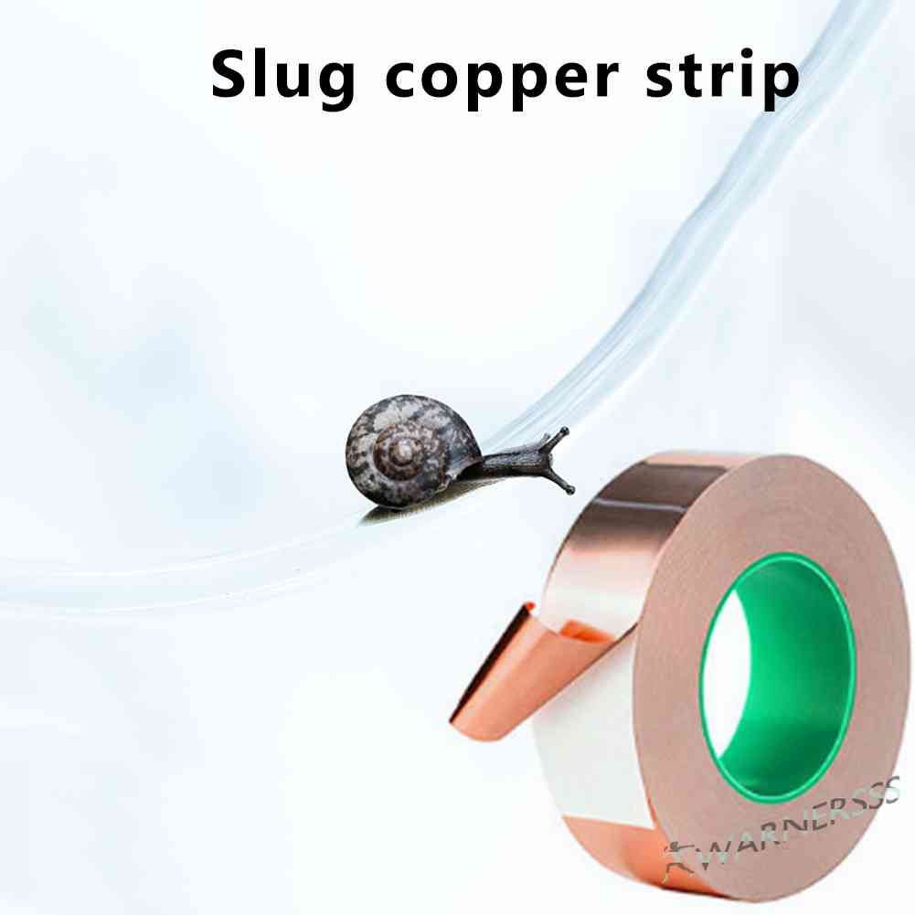 WARNER Copper Foil Tape Strip Adhesive EMI Shielding Slug Snail Barrier Repellent Shopee Singapore