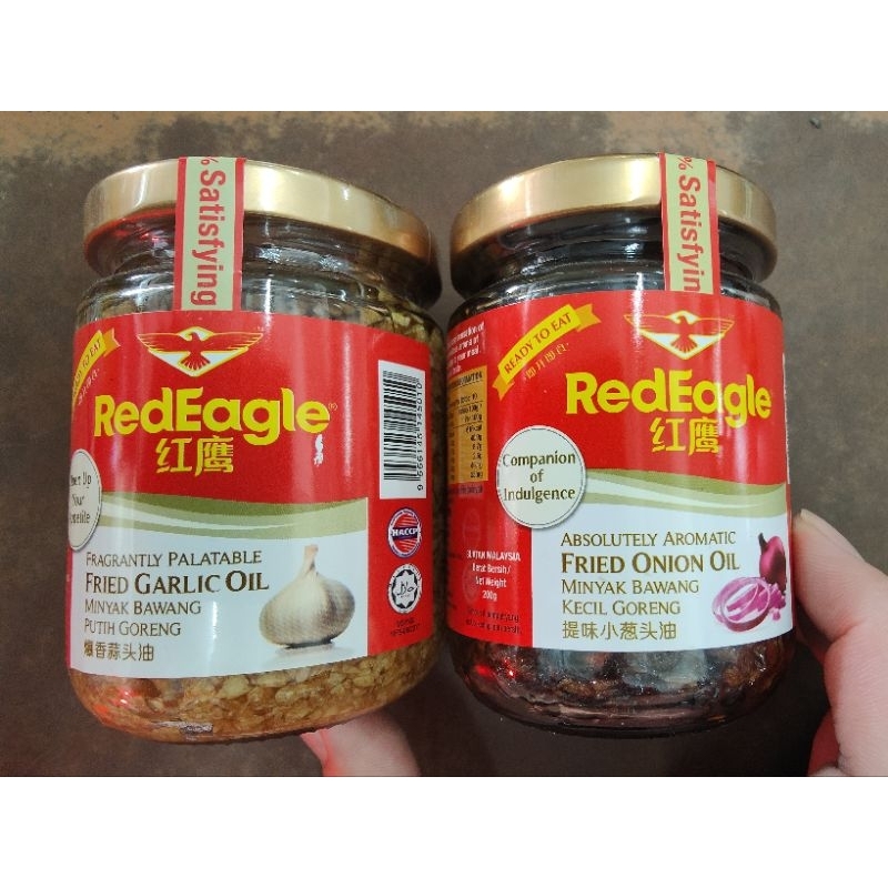 Red Eagle Fried Garlic/Fried Onion 200g Red Eagle Fried Garlic Oil