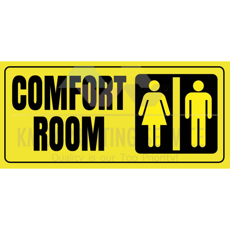 Comfort Room/Restroom Signages Stickers & Sintra Board Shopee Singapore