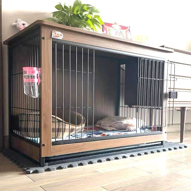 Pet Supplies Wooden Dog Cage Indoor Villa Small Medium Cat House Steel