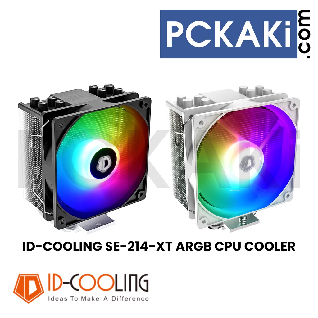 ID COOLING SE 214 XT ARGB 180W TDP PWM CONTROL CPU COOLER LGA 1700