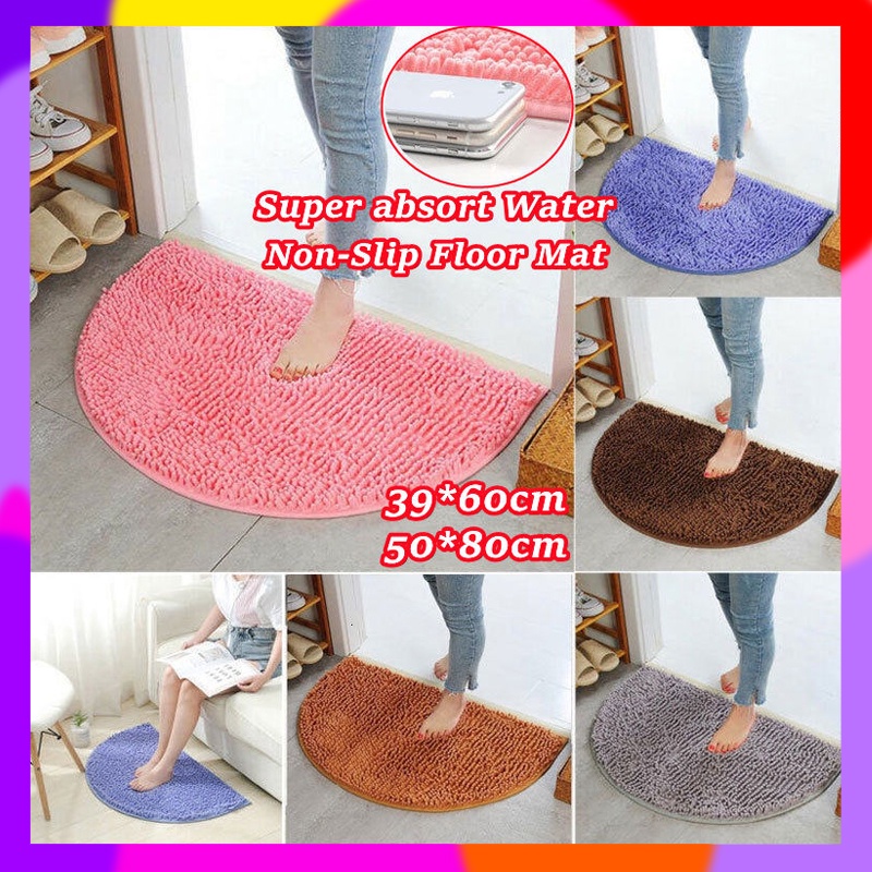 🔥24 Hours🔥Super Absorb Water Soft Nonslip Bathroom Room Mat Floor Mat