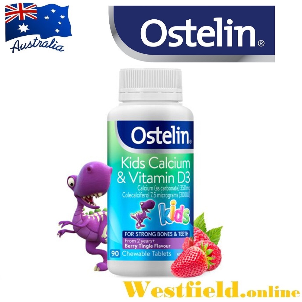 [Australia Import EXP 08/2025] Ostelin Kids Calcium & Vitamin D3
