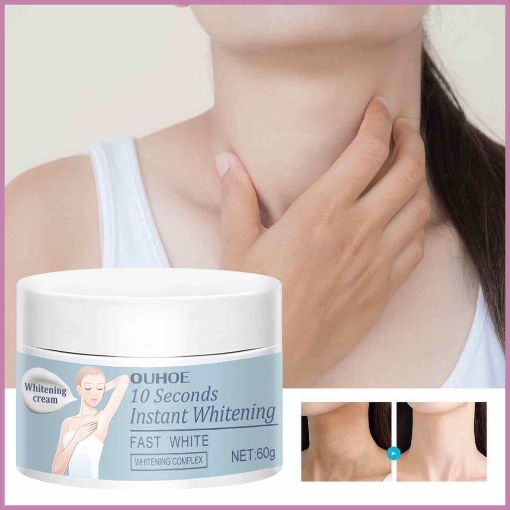 Armpit Whitening Cream Intimate Lightening Bleaching Cream for Private Areas 10/60g Skin