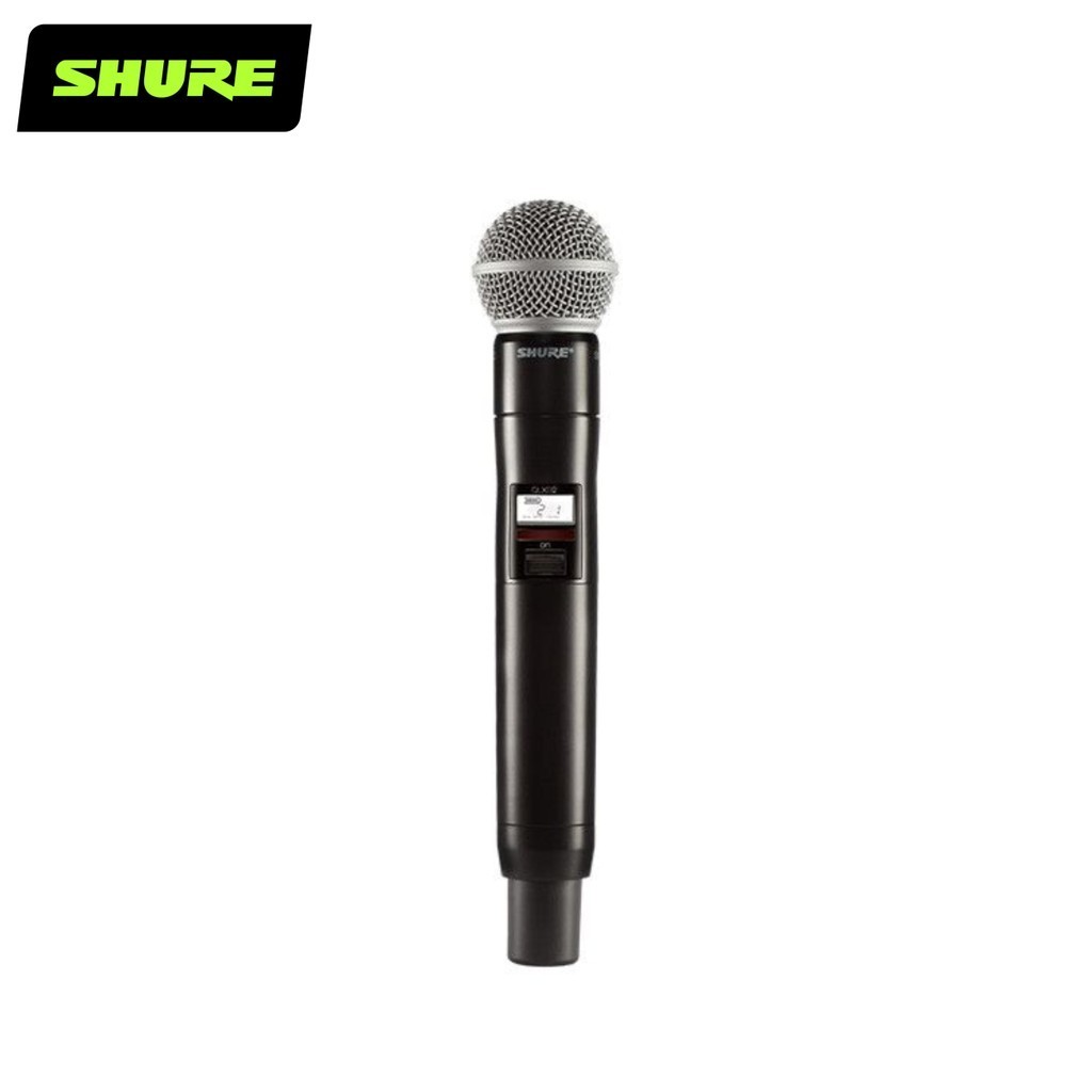 SHURE QLXD2/SM58 Handheld Transmitter with SM58 Capsule Shopee Singapore