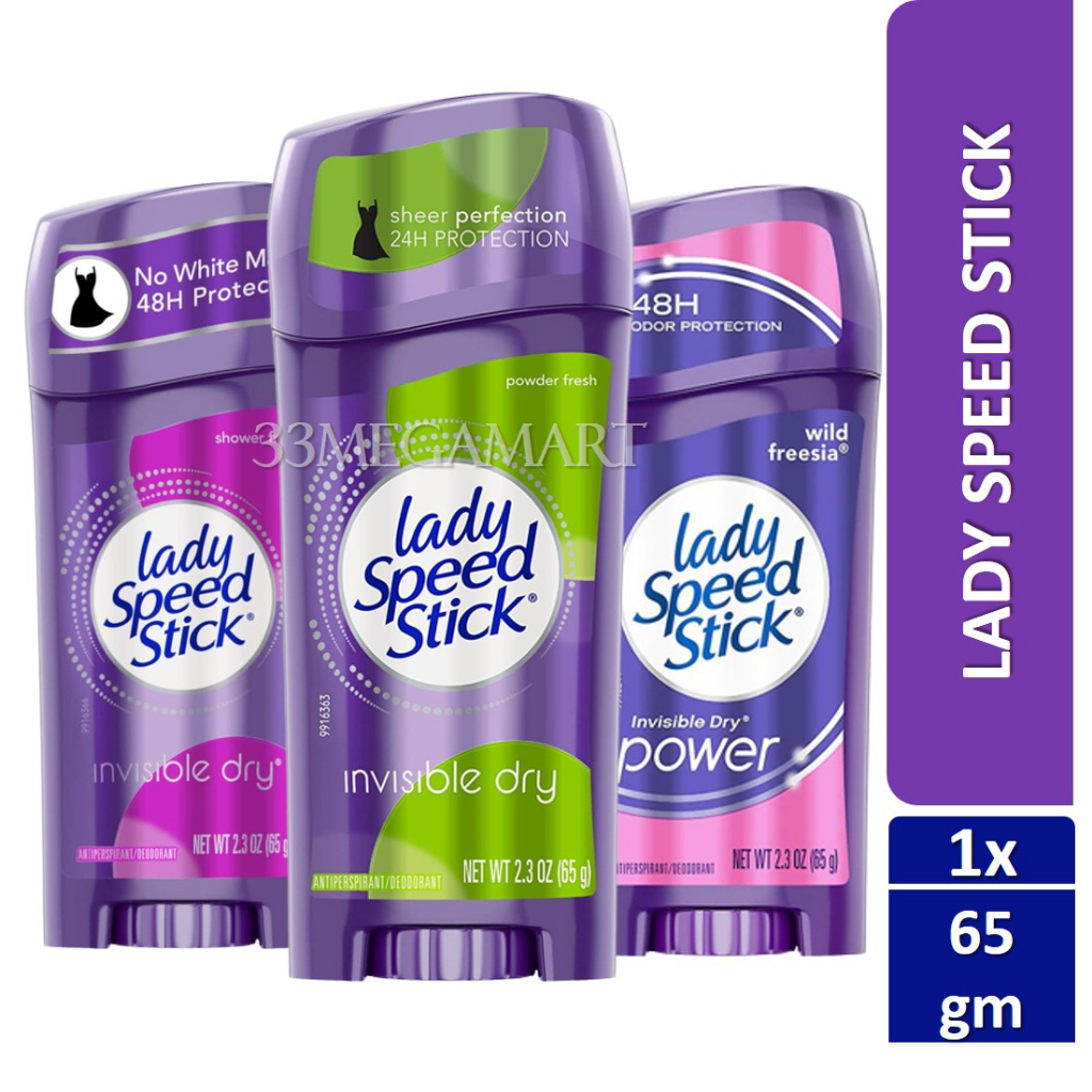 Lady Speed Stick Antiperspirant Deodorant, 65g Shopee Singapore
