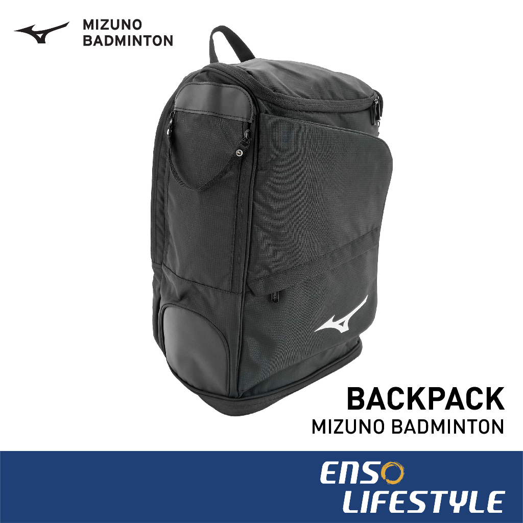 Mizuno Badminton Racket Bag Club Series Lightweight Backpack [Enso
