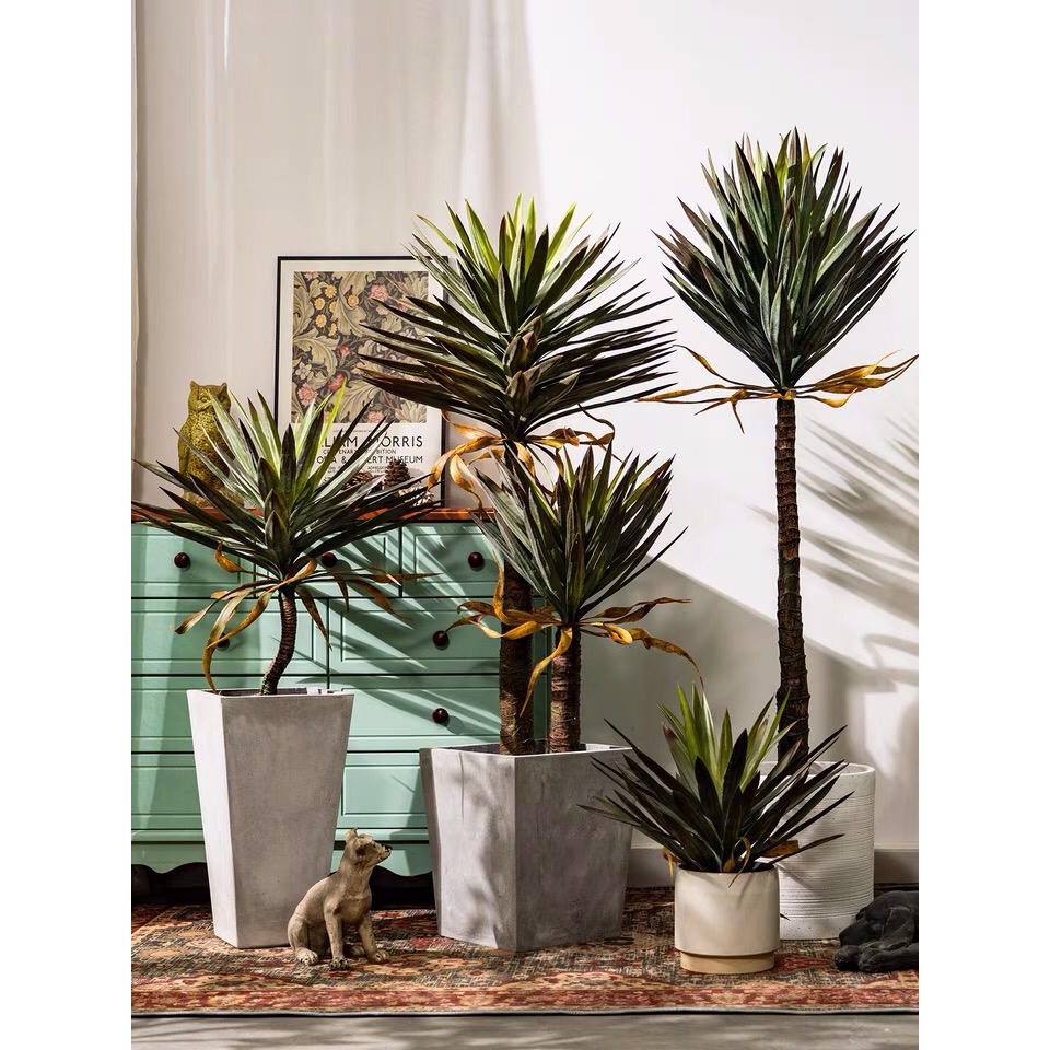 [SG SELLER] Artificial Plant Large Small Tall Yucca Agave Faux Plant