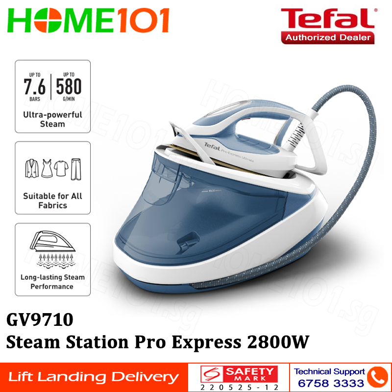 Tefal Steam Station Pro Express 2800W GV9710 | Shopee Singapore