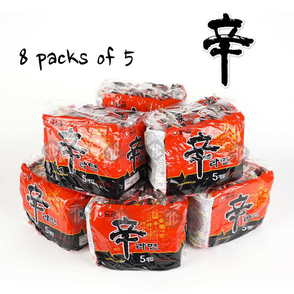 BULK Nongshim Shin Ramen 5/20/40 Pack (농심 신라면) Noodles Shopee Singapore