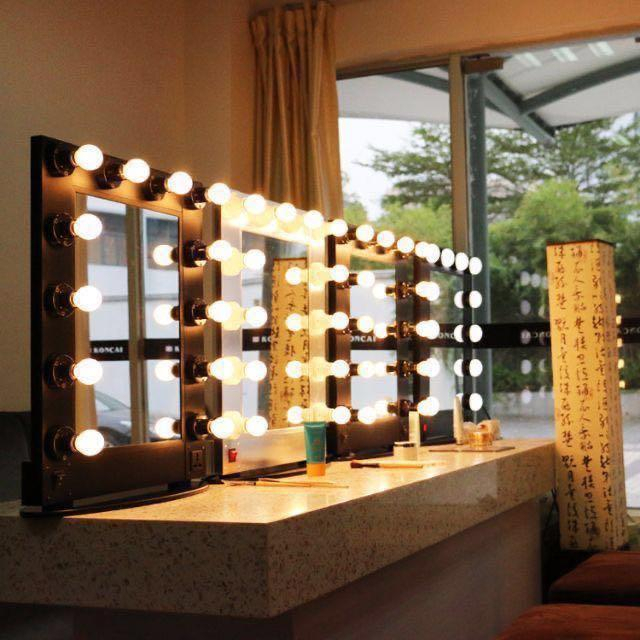 Broadway Desktop Celebrity Mirror Hollywood Vanity Girl Beauty Makeup Mirror Shopee Singapore