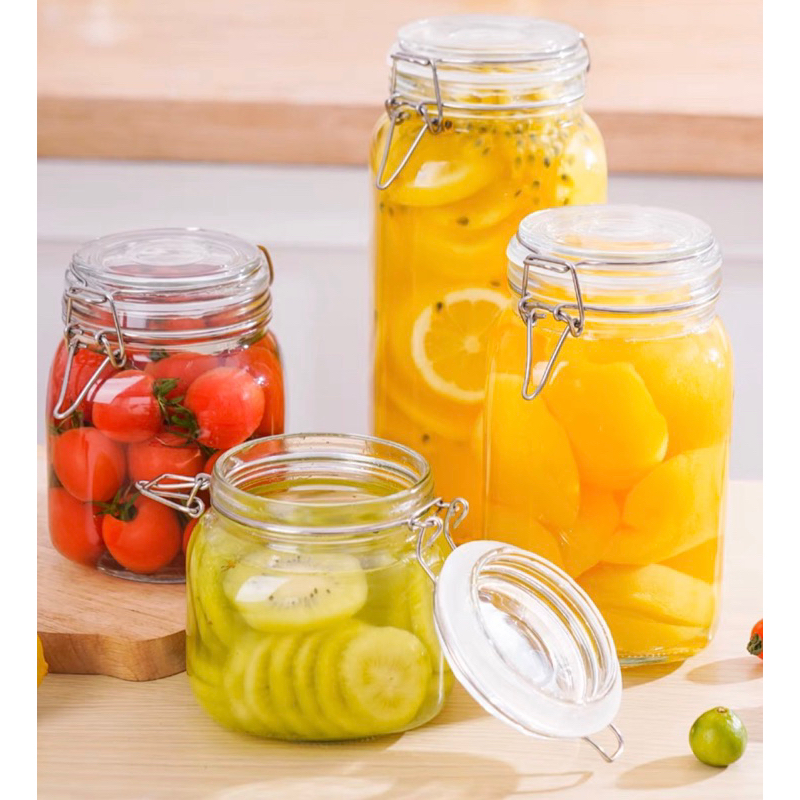 [SG Local Seller] Airtight glass food container / food jar double air