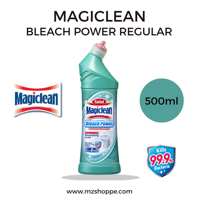 Magiclean Toilet Bleach Power Cleaner, 500ml Shopee Singapore