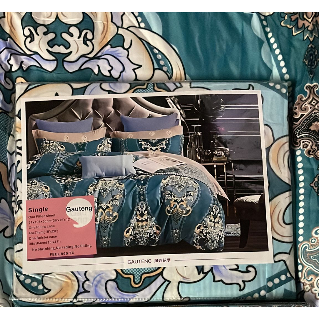 [Set Comforter]Single or Supersingle bedsheet set Comforter with 1