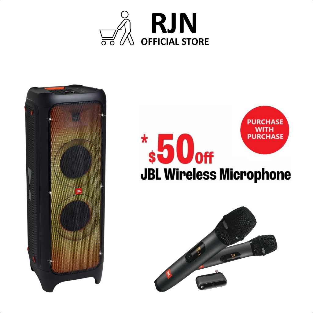 JBL PartyBox 1000 wireless party speaker 1100W pure bass and 1-year