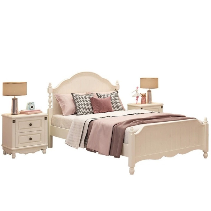 [Pre order]Korean style bed modern minimalist small unit master bedroom