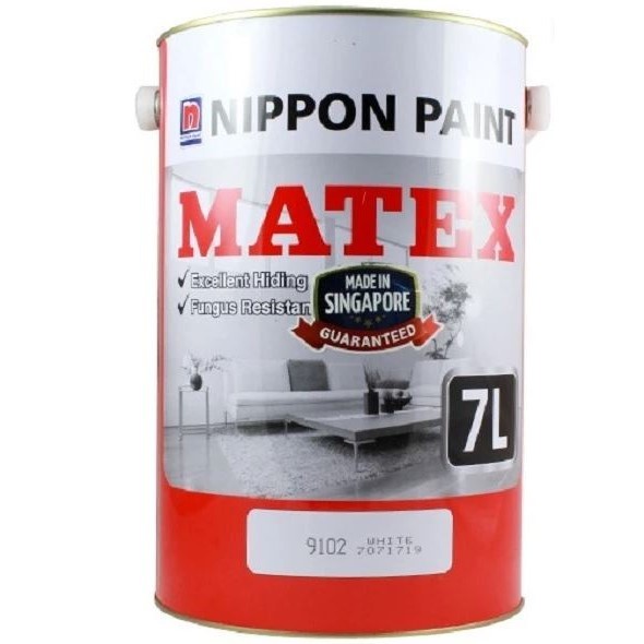 Nippon Paint Matex 7 Litre /20 Litre Emulsion Paint for Interior Walls