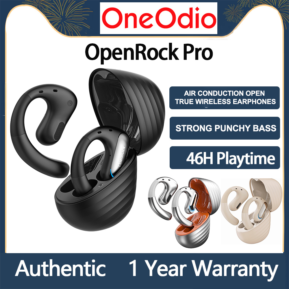 OpenRock Pro by OneOdio OWS earbuds Open Ear Air Conduction True