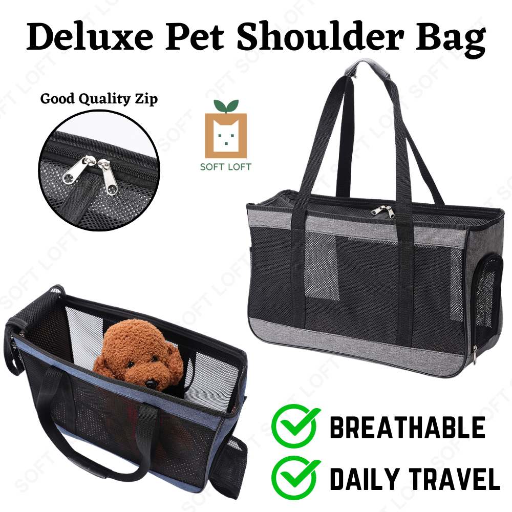 Pet Deluxe Carrier Breathable Mesh Cat Dog Travel Carrier Pet Handbag
