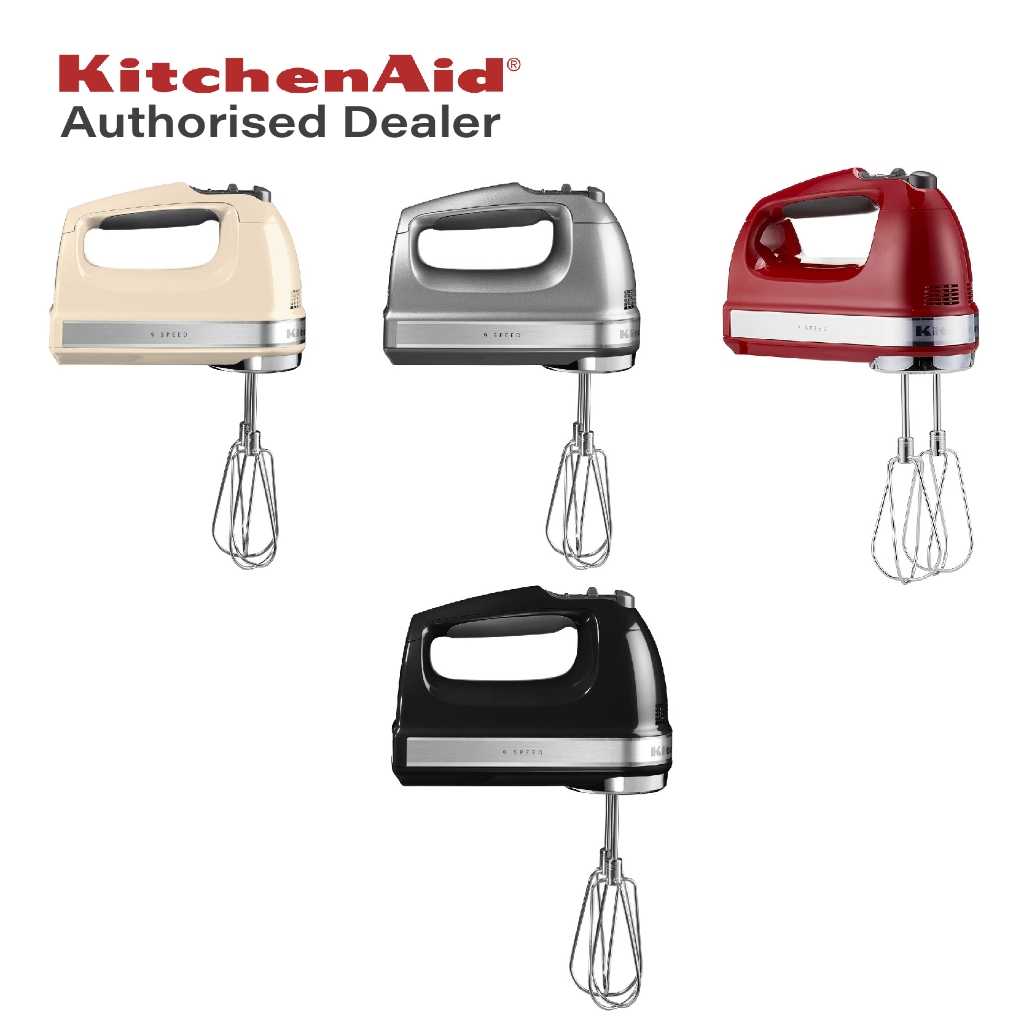 KitchenAid 9 Speed Hand Mixer KHM9212 Shopee Singapore