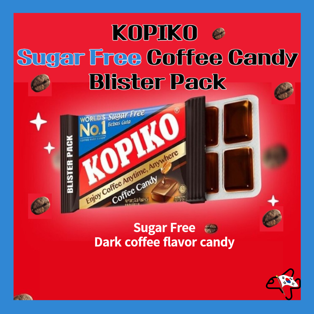 Kopiko Sugar Free Coffee Candy Blister Pack /Doctor slump Park Hyung
