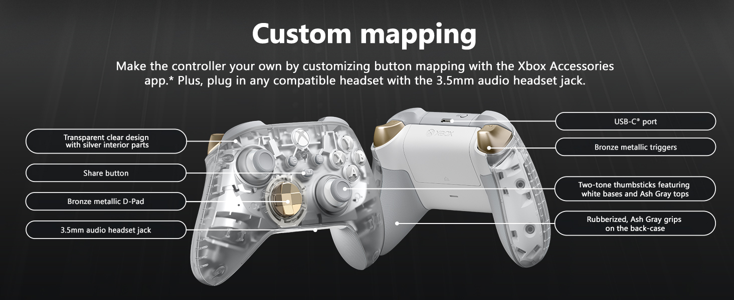 [Xbox Controller] Xbox Wireless Controller Ghost Cipher Special