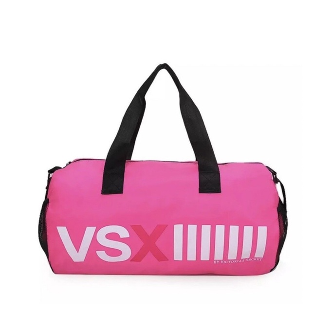 ระเป๋าฟิตเนส Victoria's Secret VSX Sport Travel Bag pink Shopee Thailand