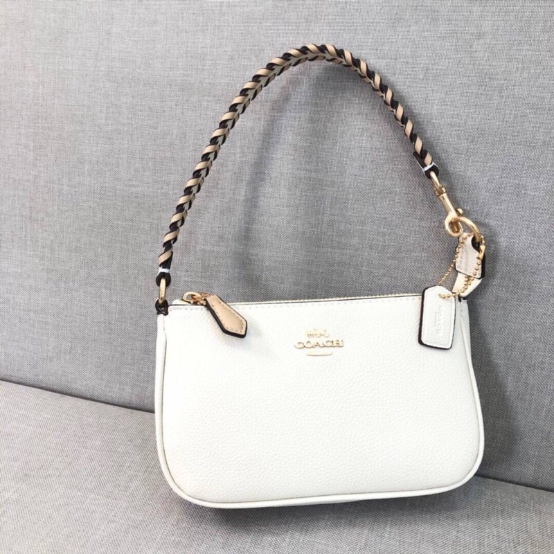 Coach Messico Top Handle pouch in signature Shopee Thailand