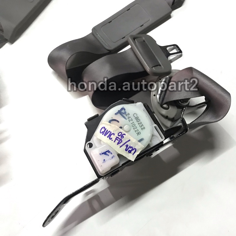 เข็มขัดนิรภัย(seat belt) HONDA Civic FD ปี 20062011 มือสองแท้ Shopee