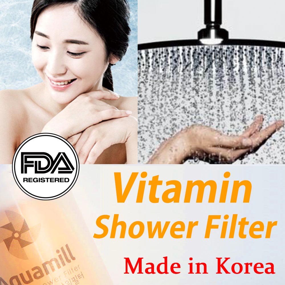 Aquamail Vitamin C Shower Filter Healing Made in Korea Shopee Thailand