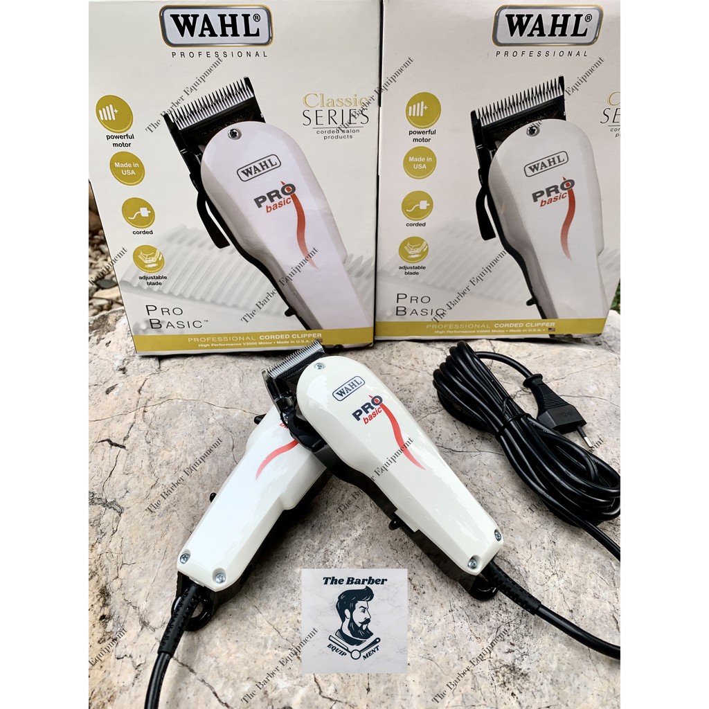 WAHL PRO BASIC Made in USA เเท้ 100 รับประกัน 1 ปีเต็ม Shopee Thailand